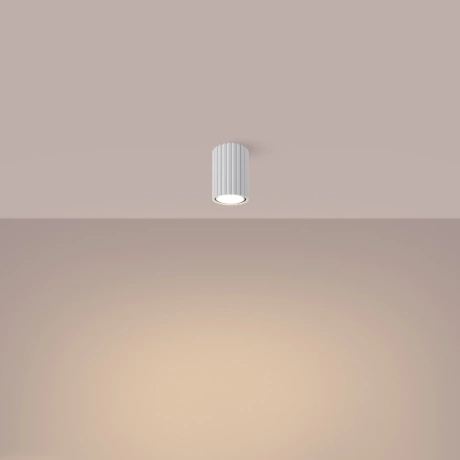 Lámpara de techo KARBON 10 blanca