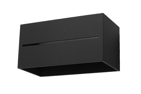 Aplique LOBO MAXI negro + 2x bombilla LED G9 3000K Warm 4.5W 510lm