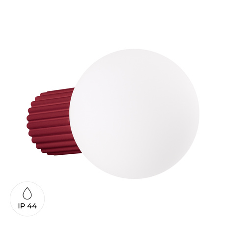 Aplique HALO burdeos IP44