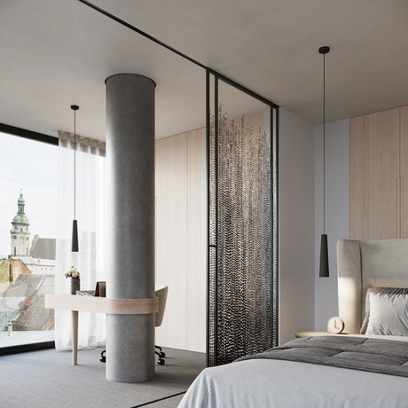 ELECTRA Lámpara colgante hormigón negro + 1x bombilla LED GU-10 3000K Cálido 7W 510lm