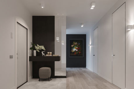 Plafond QUAD 1 blanco + 1x bombilla LED GU-10 3000K Cálido 7W 620lm