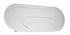 Aplique SACCON blanco + 2x bombilla LED G9 4000K Fría 4,5W 530lm