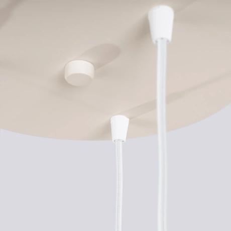 Lámpara colgante HALO 3P beige