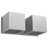 Aplique QUAD 2 gris