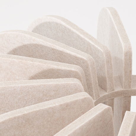 Lámpara de pie MULA 45 beige