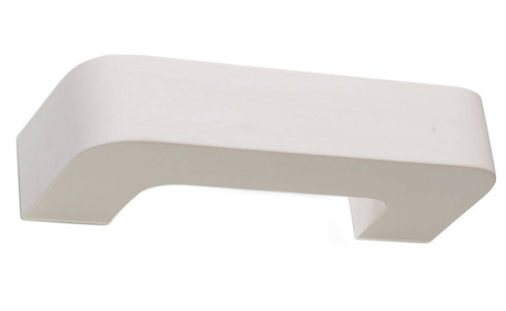 Aplique de cerámica MAGNET blanco + 1x bombilla LED E27 3000K Cálida 7,5W 620lm