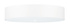 Plafond SKALA 60 blanco + 5x Bombilla LED E27 3000K Cálida 7,5W 620lm