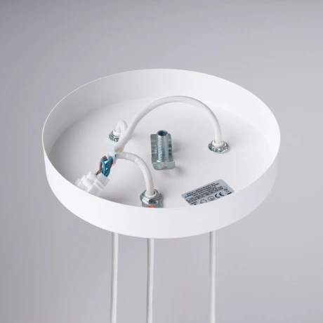 Lámpara colgante ARCHE 3P blanca