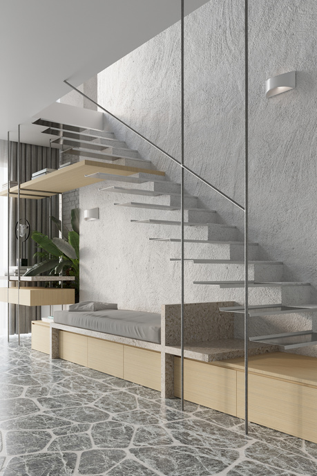 Aplique de cerámica VIXEN blanco + 1x bombilla LED G9 4000K Fría 4,5W 530lm