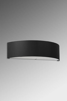 Aplique SKALA negro + 2x bombilla LED E27 4000K Fría 7,5W 650lm