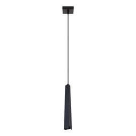 PRYSM Lámpara colgante 1 negro + 1x bombilla LED G9 3000K Cálida 4,5W 450lm