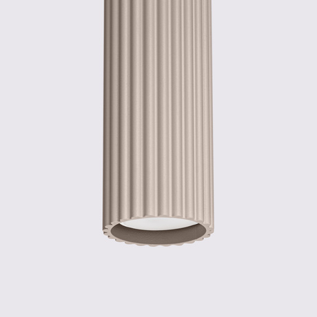 Lámpara colgante KARBON 1 taupe