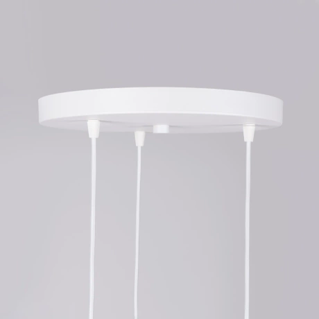 Lámpara colgante BRINA 3P blanca