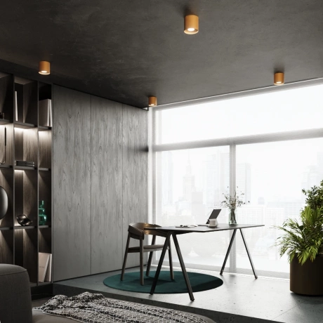 Lámpara de techo MIKA oro