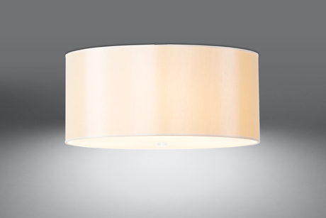 Plafond OTTO 70 blanco + 6x Bombilla LED E27 4000K Fría 7,5W 650lm