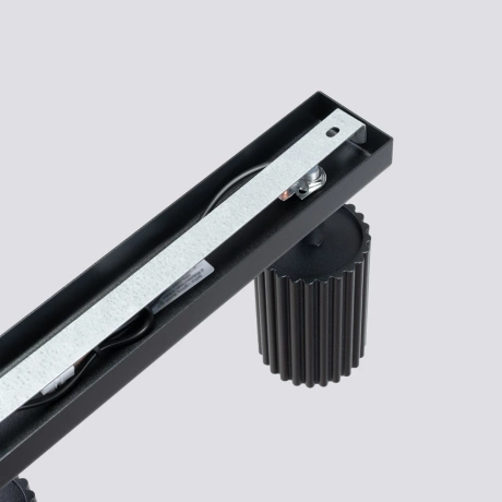 Lámpara de techo KARBON 4L negra