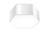Plafond SUNDE 13 blanco +2x Bombilla LED E27 3000K Cálida 7,5W 620lm