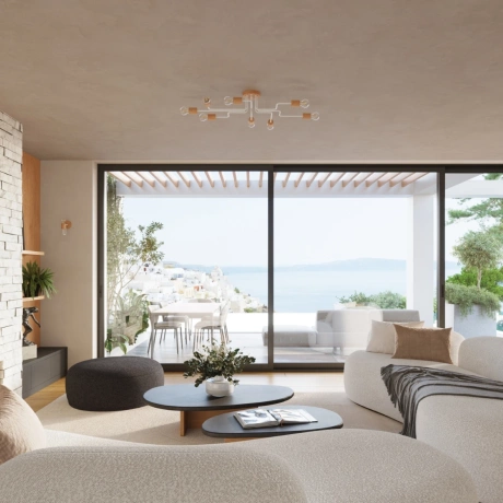 Araña TIMBO 4 blanca