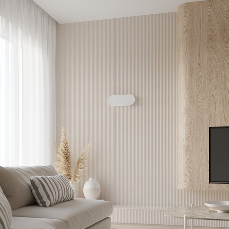 Aplique SACCON blanco + 2x bombilla LED G9 3000K Warm 4.5W 510lm