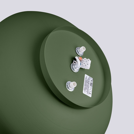 Lámpara de techo OMIQ verde oliva