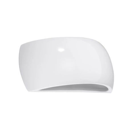 Aplique barnizado PONTIUS blanco brillo
