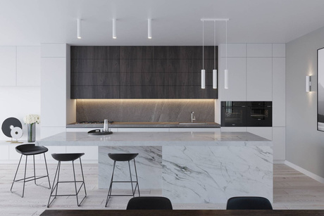 LAGOS 3P lámpara colgante blanco 3x LED bombilla GU-10 3000K Cálido 7W 620lm