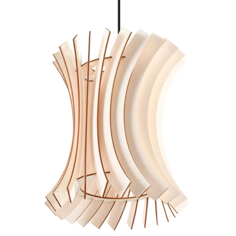 Lámpara colgante ORIANA madera