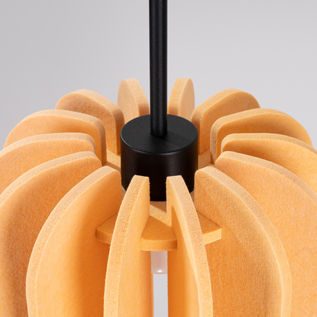 Lámpara colgante MULA 27 amarillo