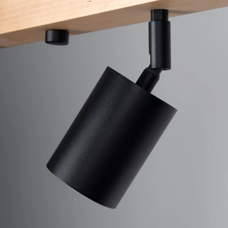 Plafón VERDO 4 negro