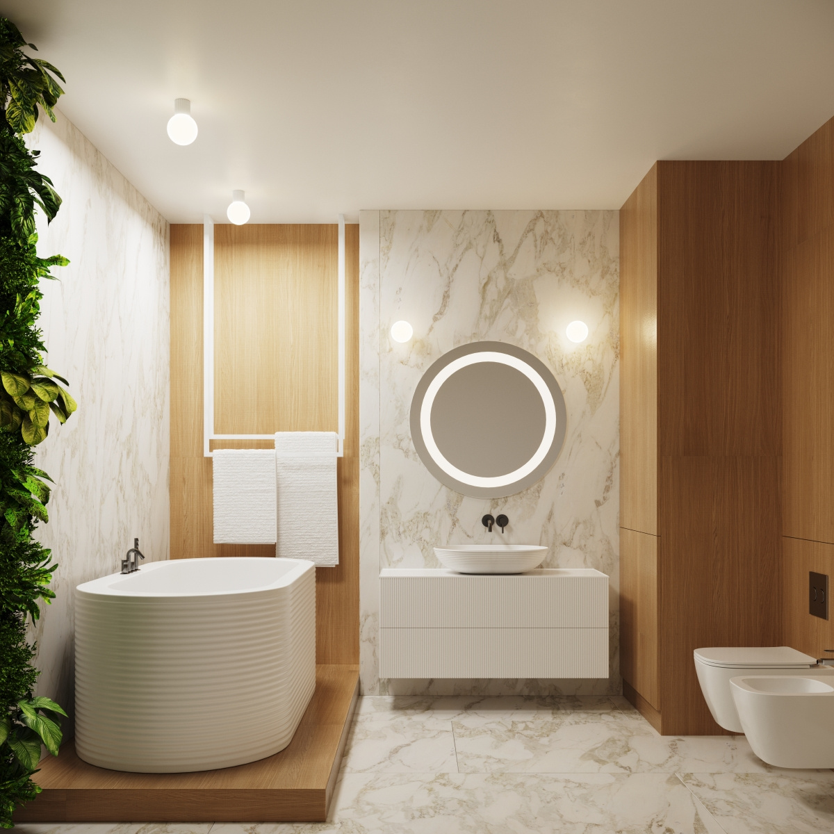 Aplique HALO blanco IP44
