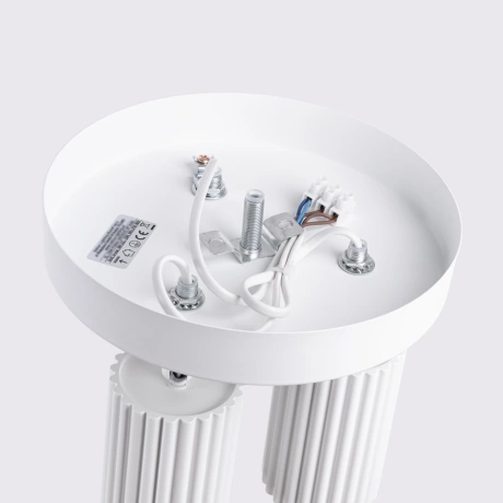 Lámpara de techo KARBON 3P blanca