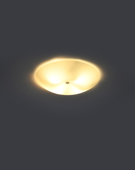 Plafond FUSION 430 + 4x Bombilla LED E27 4000K Fría 7,5W 650lm