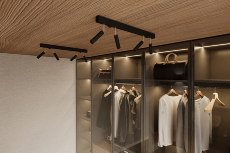 Plafond EYETECH 2 negro + 2x bombilla LED G9 3000K Warm 4.5W 510lm