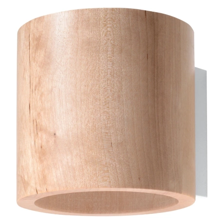 Aplique ORBIS madera natural
