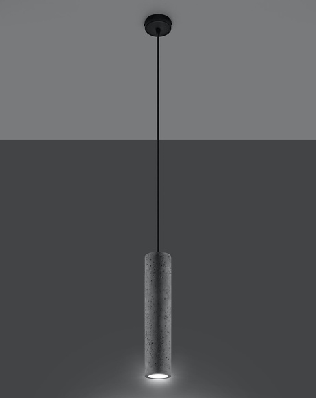 Lámpara colgante LUVO 1 + 1x bombilla LED GU-10 4000K Fría 7W 630lm