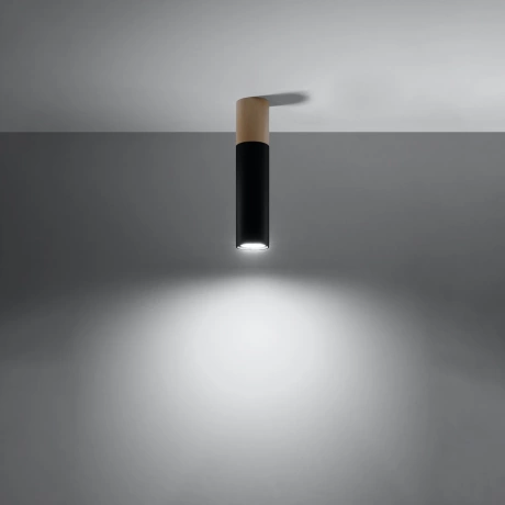 Lámpara de techo PABLO negro