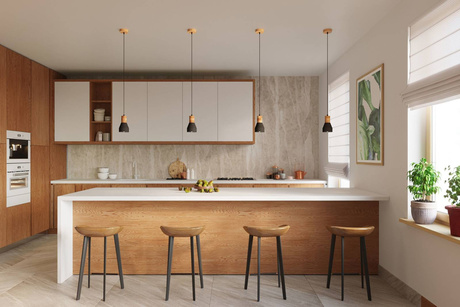 QUBIC lámpara colgante negro + 1x bombilla LED E27 4000K Fría 7,5W 650lm