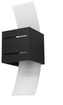 Aplique LORETO negro + 1x bombilla LED G9 3000K Warm 4.5W 510lm