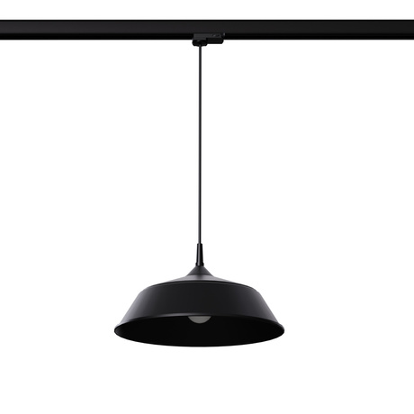 Lámpara colgante FRIKA negra E27