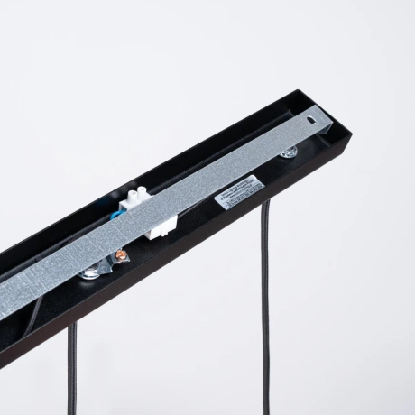 Lámpara colgante PRYSM 3L negra