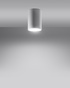 Plafond LAGOS 10 blanco +1x Bombilla LED GU-10 4000K Fría 7W 630lm
