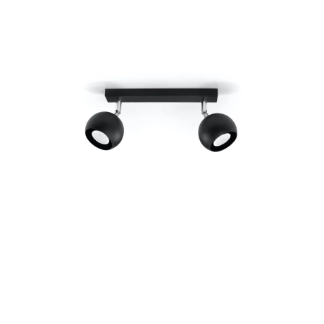 Lámpara de techo OCULARE 2 negro