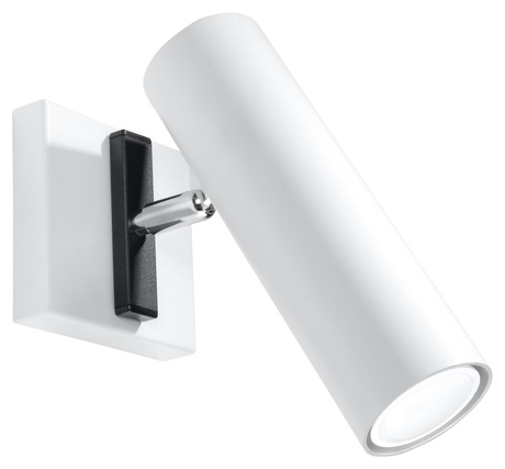 Aplique DIREZIONE blanco + 1x bombilla LED GU-10 3000K Cálida 7W 620lm