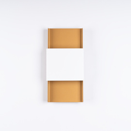 Aplique DURLIN oro/blanco