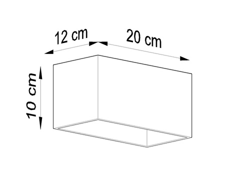 Lámpara de pared QUAD MAXI gris + 2x bombilla LED G9 3000K Cálida 4.5W 510lm