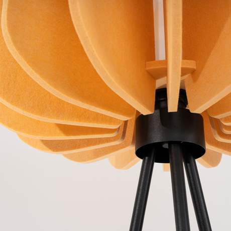 Lámpara de pie MULA 45 amarilla