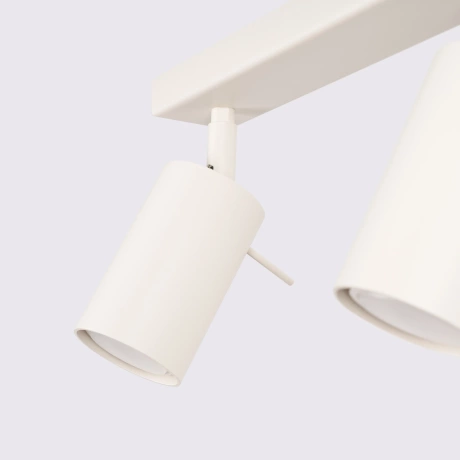 Lámpara de techo RING 3L beige