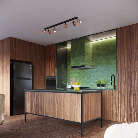 Aplique WINX negro/cobre