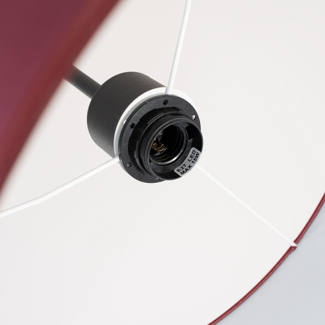 Lámpara colgante NEVIA burdeos