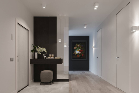 Plafond QUAD 1 blanco + 1x bombilla LED GU-10 4000K Fría 7W 630lm